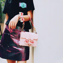 Load image into Gallery viewer, New Ladies Bow Square Handbag
